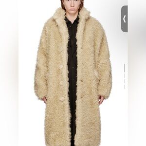 Maison Margiela - Faux fur coat